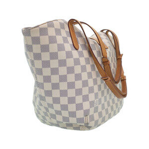 Louis Vuitton Tote Azur White Bag Salina Damier